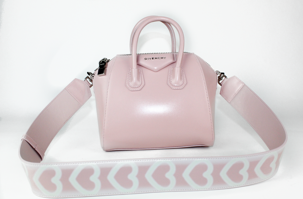 Givenchy Small Antigona Bag in Blush Pink Leather with Tag effect Hear LSC INC