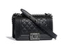 Chanel Small Boy Bag Black