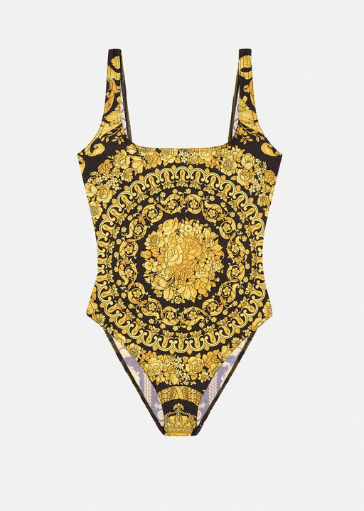 Versace Barocco Print One-Piece Swimsuit