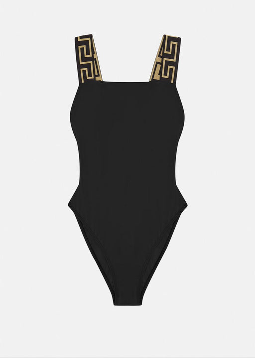 Versace Greca Border One-piece Swimsuit