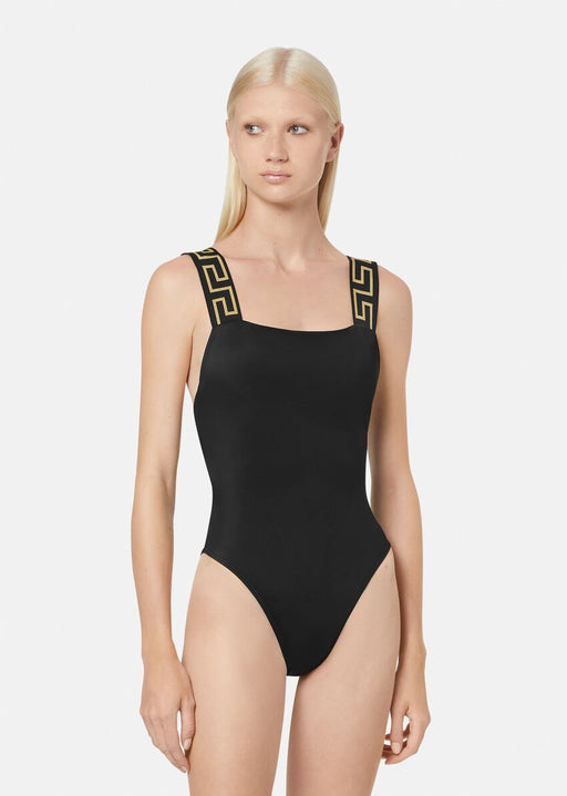 Versace Greca Border One-piece Swimsuit