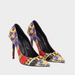 Versace Leather Pillow-talk Print Heels