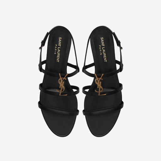 Saint Laurent Monogram Casandra Sandals