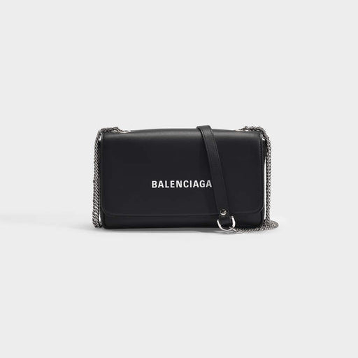 BALENCIAGA EVERYDAY WALLET ON CHAIN - LuxurySnob