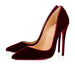 CHRISTIAN LOUBOUTIN SO KATE 120mm VELVET SIZE 40.5 - LuxurySnob