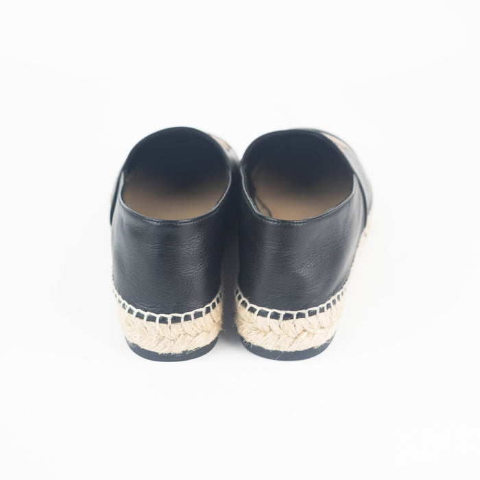 Chanel Espadrilles in Black and Tan