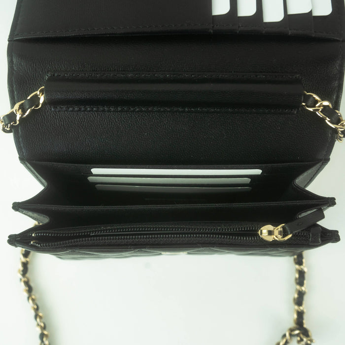 Chanel Mini Wallet on Chain