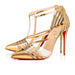 CHRISTIAN LOUBOUTIN DECK 100mm SIZE 38.5 - LuxurySnob