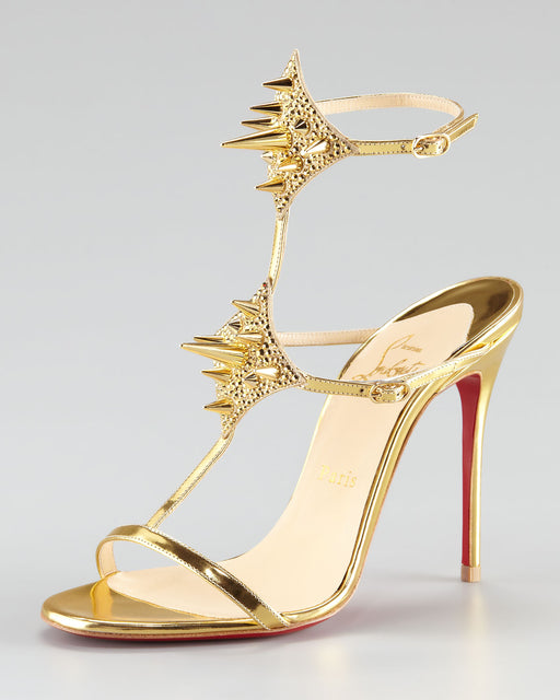 CHRISTIAN LOUBOUTIN LADY MAX 100mm SANDALS - LuxurySnob