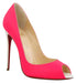 CHRISTIAN LOUBOUTIN PINK YOUPI 120 SIZE 39 - LuxurySnob