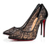 CHRISTIAN LOUBOUTIN FOLLIES LACE 100 MM SIZE 40 - LuxurySnob