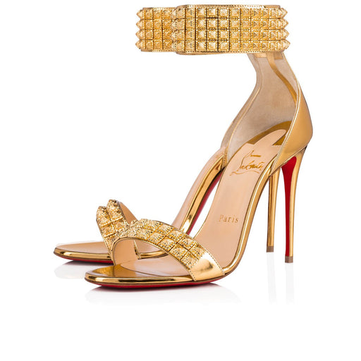 CHRISTIAN LOUBOUTIN PRIYADORA 100MM SIZE 39.5 - LuxurySnob