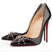CHRISTIAN LOUBOUTIN DOOR KNOCK 120mm SIZE 38 - LuxurySnob
