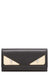 FENDI MONSTER LEATHER CONTINENTAL WALLET - LuxurySnob