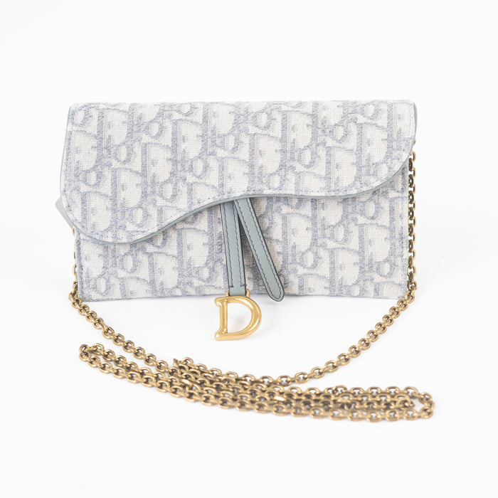 Dior Saddle Wallet on Chain