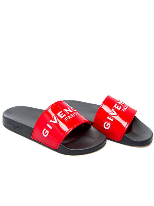 Givenchy slide flat Sandal Red