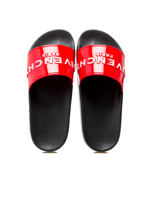 Givenchy slide flat Sandal Red