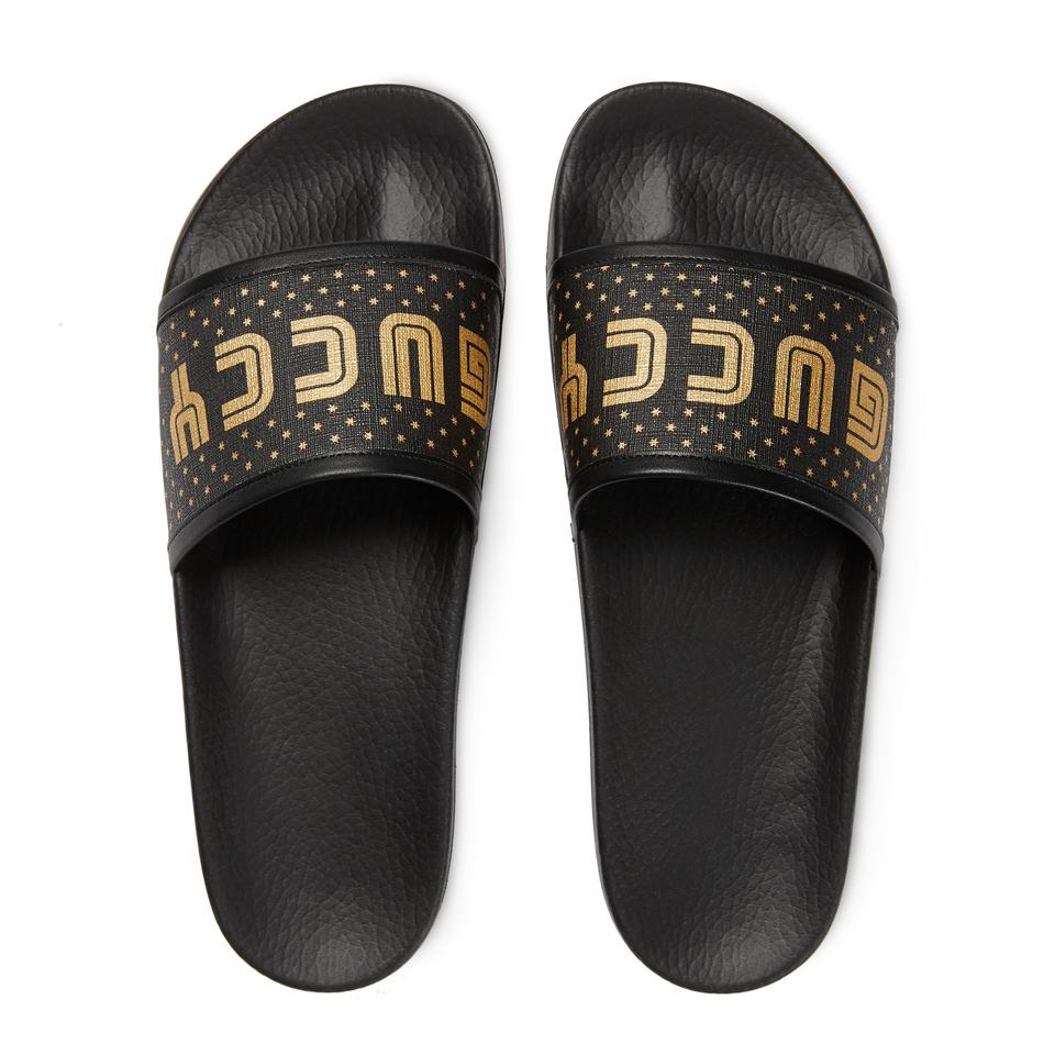 GUCCI SEGA® BLOCK LOGO PRINT SLIDES — LSC INC display picture 1
