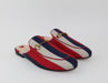 GUCCI PRINCETOWN SYLVIE CANVAS SLIPPERS SIZE 39.5