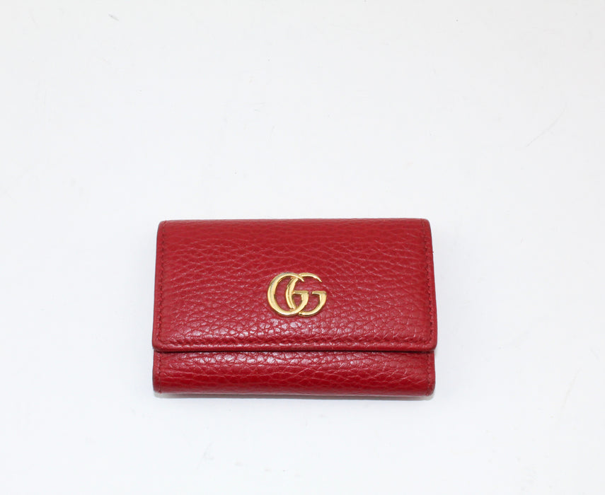 Gucci GG Marmont Leather Key Case