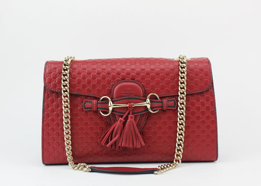 Gucci Emily Medium Guccissima Shoulder Bag