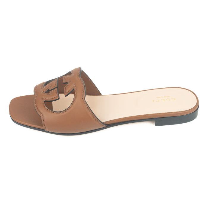 Gucci GG Women’s Interlocking G cut out slides