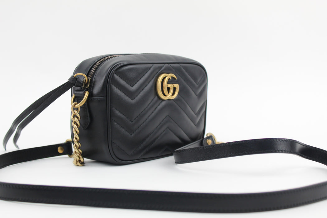 Gucci GG Marmont Matelasse Mini Crossbody Bag