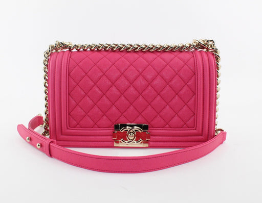 CHANEL MEDIUM BOY BAG PINK