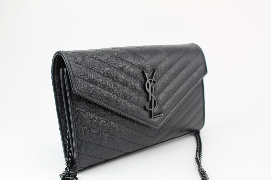 Saint Laurent Envelope Wallet on Chain