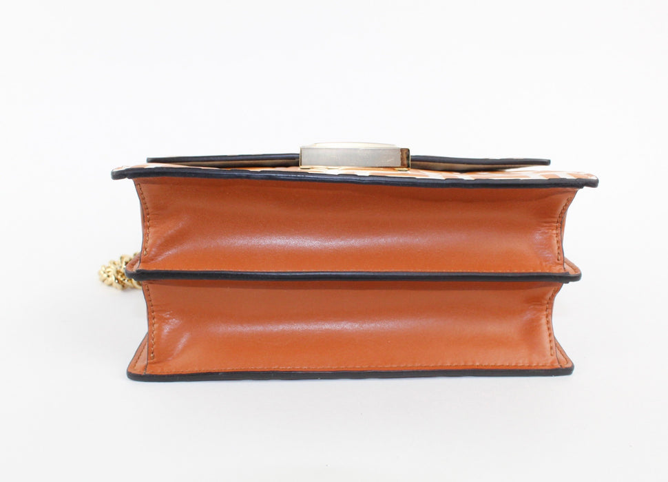 Fendi Small Kan U FF logo bag