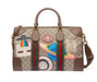 GUCCI BEIGE GG COATED CANVAS SOFT DUFFLE BAG 