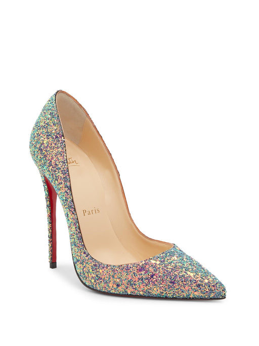 CHRISTIAN LOUBOUTIN SO KATE 120 GLITTER DRAGONFLY
