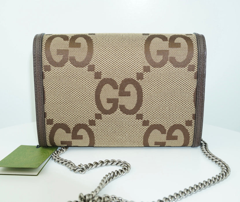 Gucci Dionysus GG Jumbo Wallet on chain