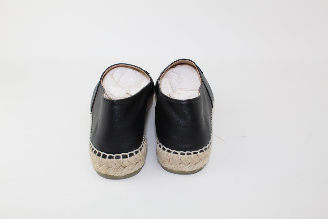 CHANEL ESPADRILLES BLACK