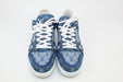 Louis Vuitton Monogram Denim Trainer Sneakers
