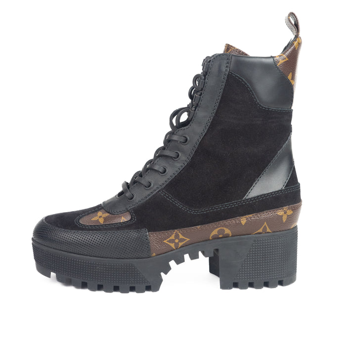 Louis Vuitton Laureate Platform dessert boots
