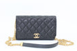 Chanel Caviar Wallet on Chain