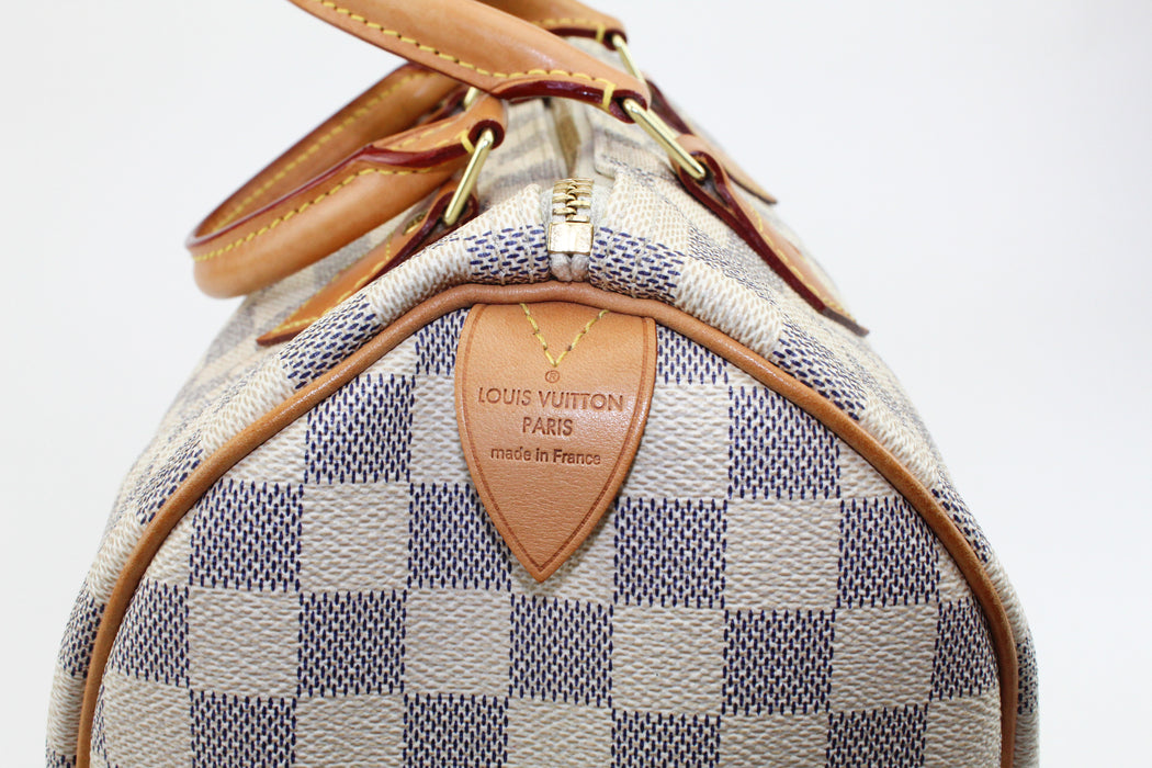 Louis Vuitton Speedy 30 Azur