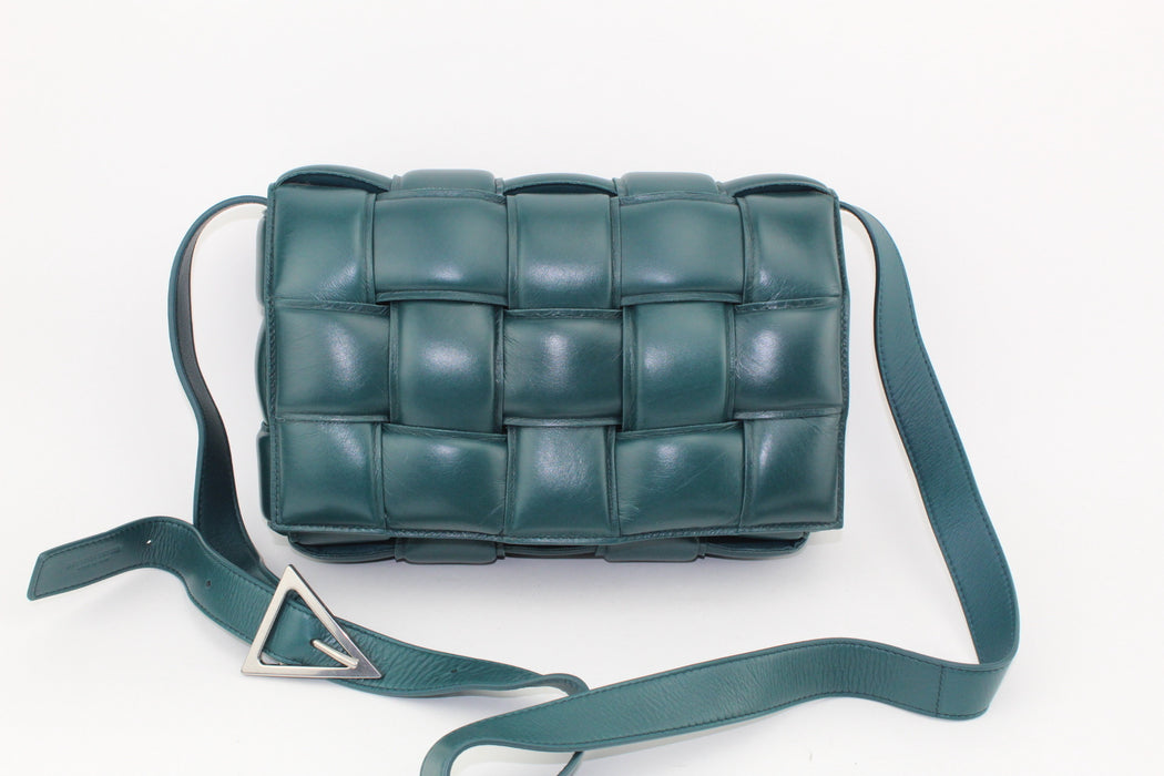 Bottega Veneta Padded Cassette Bag Green