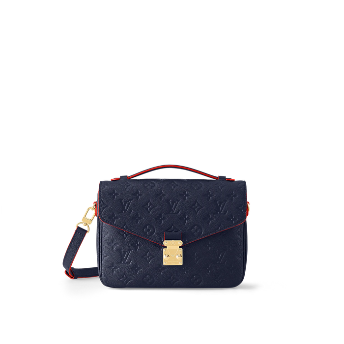 Louis Vuitton Pochette Metis in Navy Blue