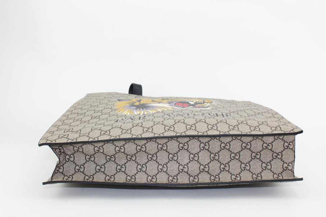 Gucci Women's Multicolor Gg Supreme 'l'aveugle Par Amour' Tote