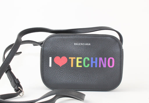 Balenciaga  I love Techno camera bag