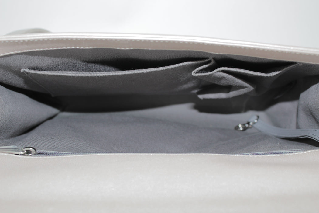 CHANEL LAMBSKIN  LARGE BOY BAG