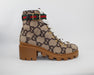 GUCCI GG WOOL ANKLE BOOT SIZE 38