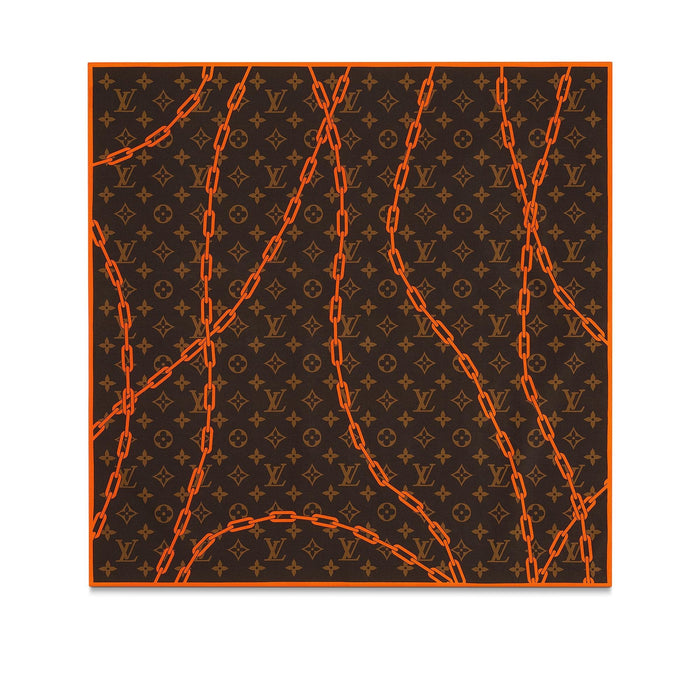 LOUIS VUITTON VIRGIL ABLOH MONOGRAM SOLAR RAY BANDANA - LuxurySnob