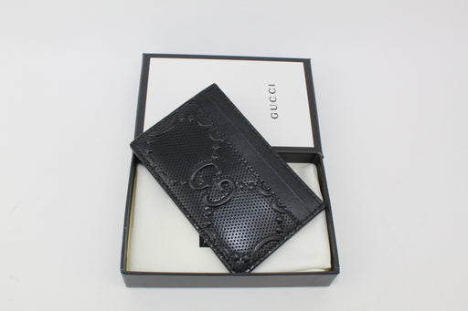 GUCCI GG EMBOSSED CARD CASE