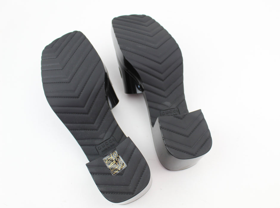 Gucci Rubber Slide Sandals