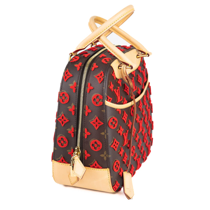 Louis Vuitton Limited Edition Deauville Red cube