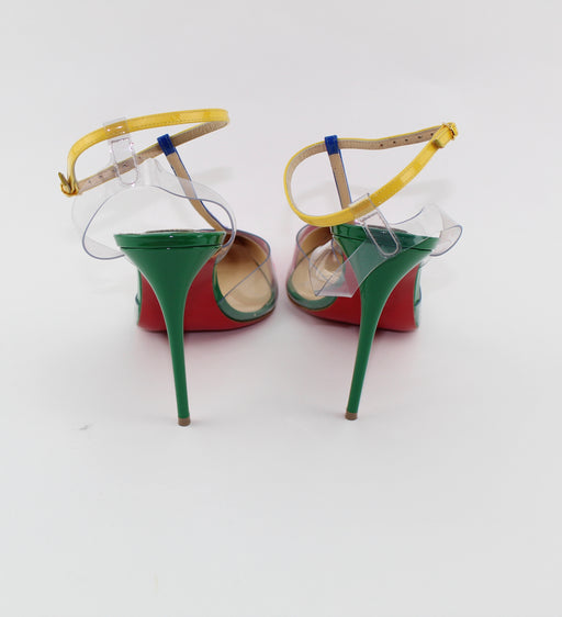 CHRISTIAN LOUBOUTIN NOSY 100 SIZE 39.5 - LuxurySnob