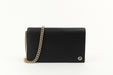 GUCCI CROSSBODY CHAIN WALLET BLACK